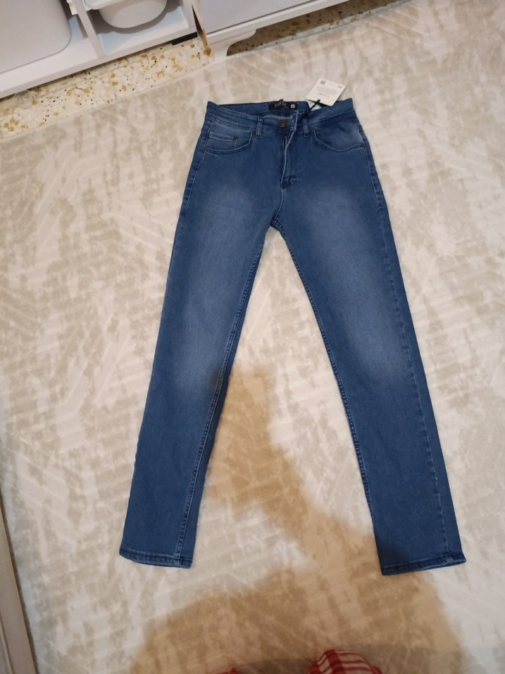 Erkek Dar Paça Trender Proton Pantolon - Görsel 2