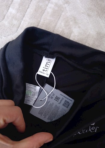 Kız çocuk Kadife İspanyol Paça Tayt - Görsel 2