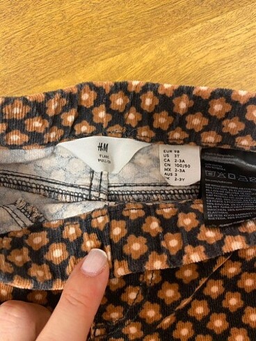 24-36 Ay Beden kahverengi Renk H& M Çocuk pantalon