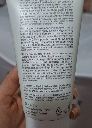 Bioderma Güne kremi