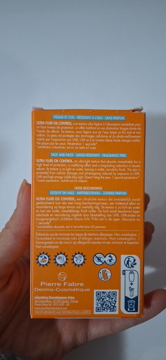 Avène Ultra Fluid SPF 50 Yağ Kontrol Güneş Kremi - Görsel 3