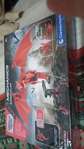 Clementoni marka jelatinli Uçan Ejderha - Mekanik Laboratuarı +8