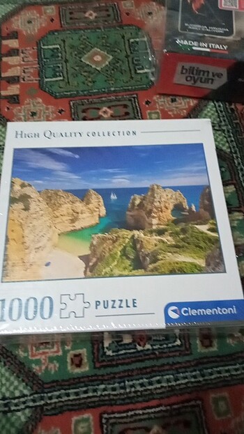  Clementoni marka jelatinli 1000 puzzle 