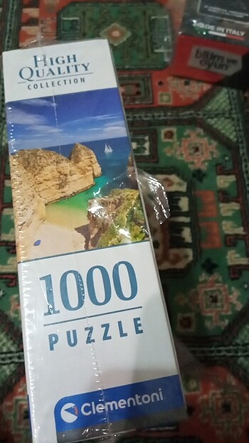  Beden Clementoni marka jelatinli 1000 puzzle 