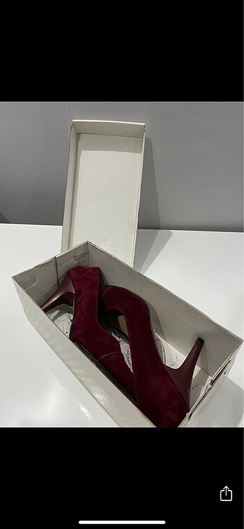 36 Beden bordo Renk Bordo renk Stiletto
