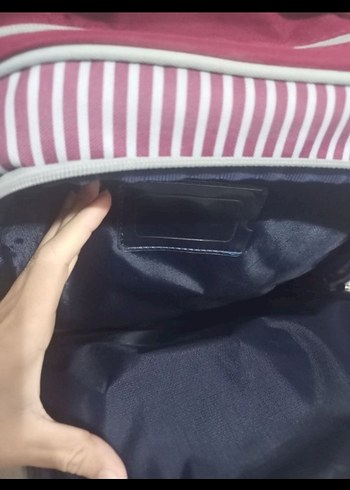 Bordo-Gri Çocuk Okul Çantası BiLFEN - Görsel 5