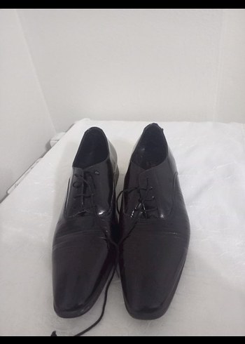 Yılan Desenli Siyah Erkek Klasik Ayakkabı - Görsel 2