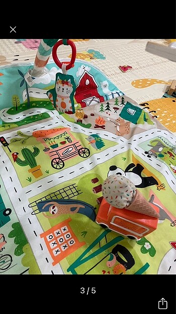  Beden Bebek oyun halısı