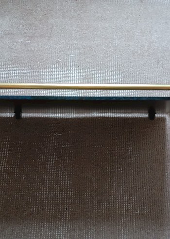 Vintage Renkli Bohem Cam Tepsi - Görsel 3