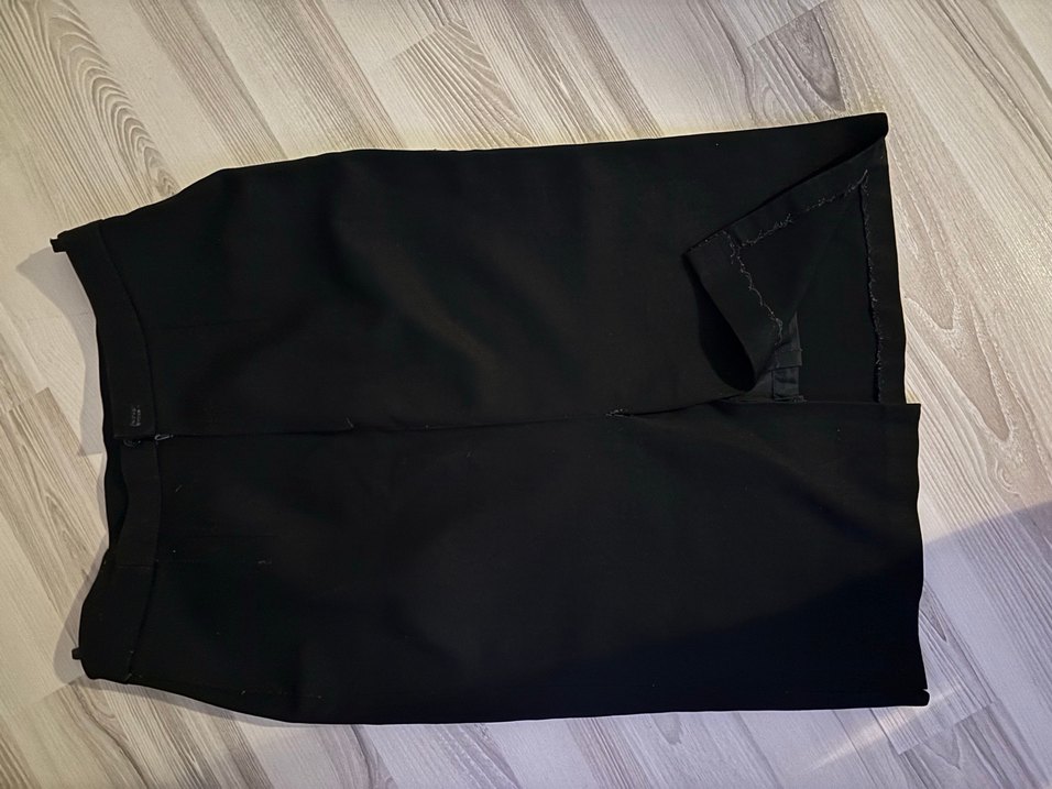 Siyah Basic Midi Kalem Etek - Görsel 2