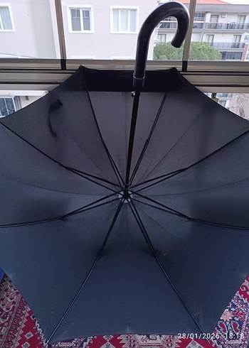 Siyah Gotik Şemsiye - Görsel 3