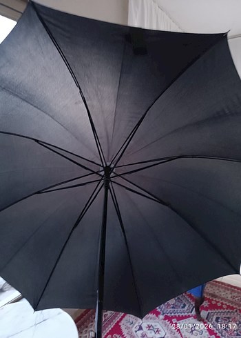Siyah Gotik Şemsiye - Görsel 4