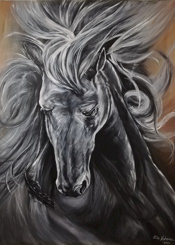 YAĞLI BOYA KISRAK TABLO - Görsel 4