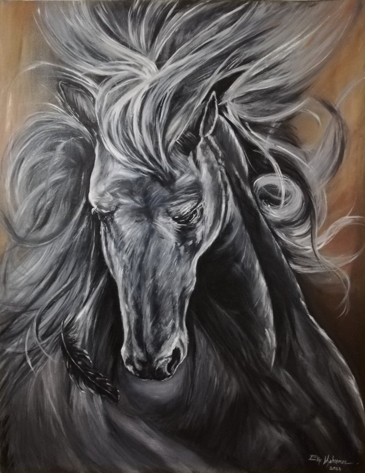 YAĞLI BOYA KISRAK TABLO - Görsel 4