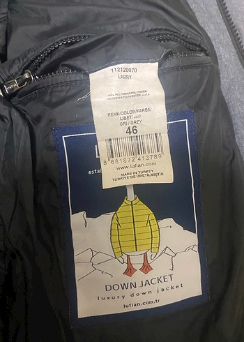 LUFİAN LARRY MONT 46 BEDEN - Görsel 5