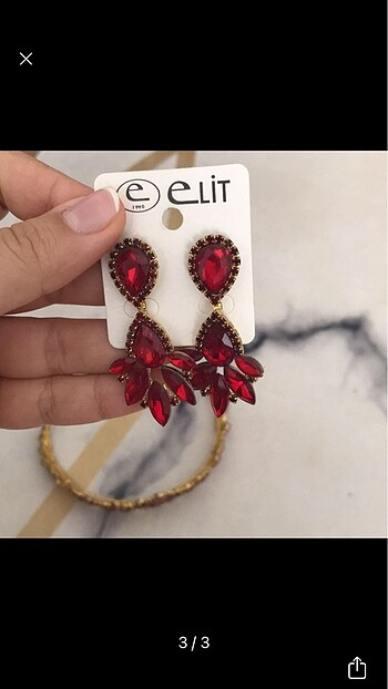Elit küpe ve taç