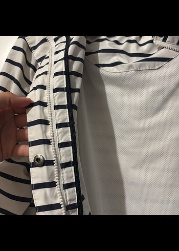 xl Beden Çizgili tchibo Montu