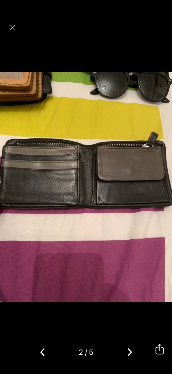 Tergan Siyah Erkek Cüzdan - Görsel 2