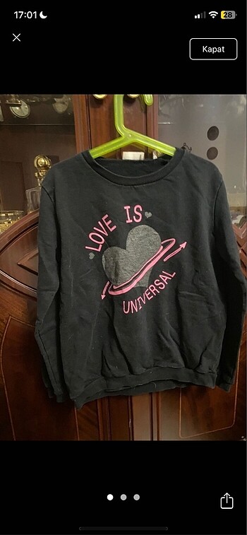 Sweatshirt kız çocuk