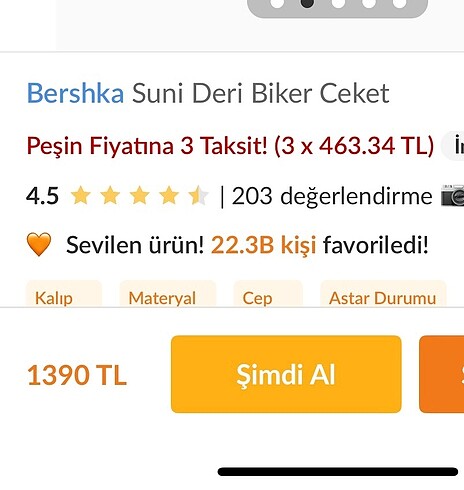 m Beden siyah Renk bershka deri ceket