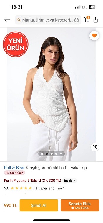 pull and bear top