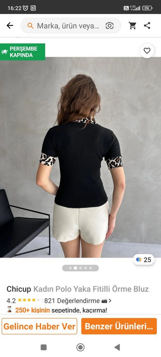 Kahverengi Leopar Desenli Kedi Yakası - Görsel 4