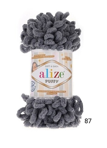 Alize Puffy Gri 8 
