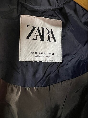 s Beden lacivert Renk ZARA LACİVERT YELEK