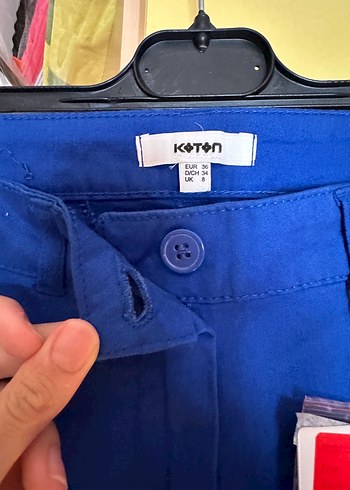 Koton Marka Mavi Pantolon - Görsel 4