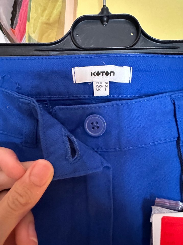 Koton Marka Mavi Pantolon - Görsel 4