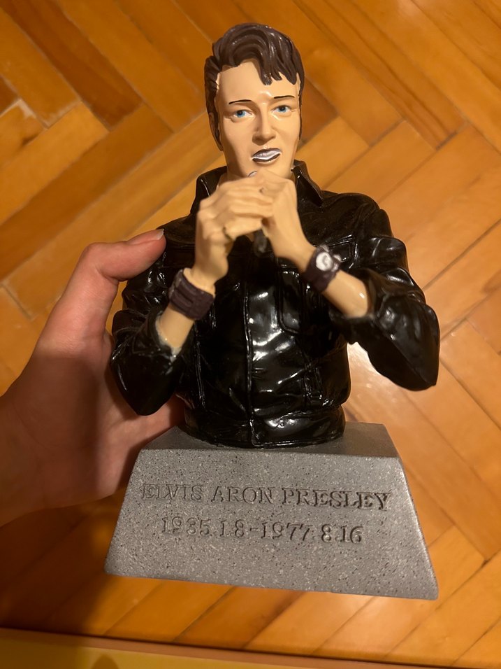 Elvis Aron Presley Büstü - Görsel 2