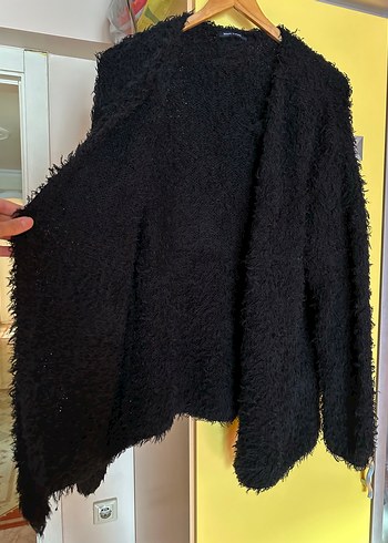 Kadın Siyah Hırka - Görsel 2