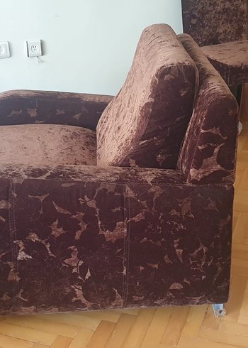 Kahverengi koltuk - Görsel 8