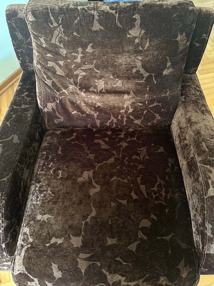 Kahverengi koltuk - Görsel 3