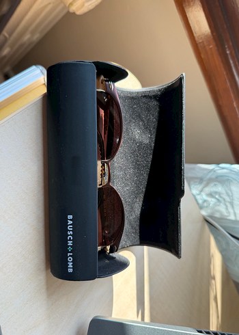 Şeffaf Kahverengi Kadın Güneş Gözlüğü - Görsel 8