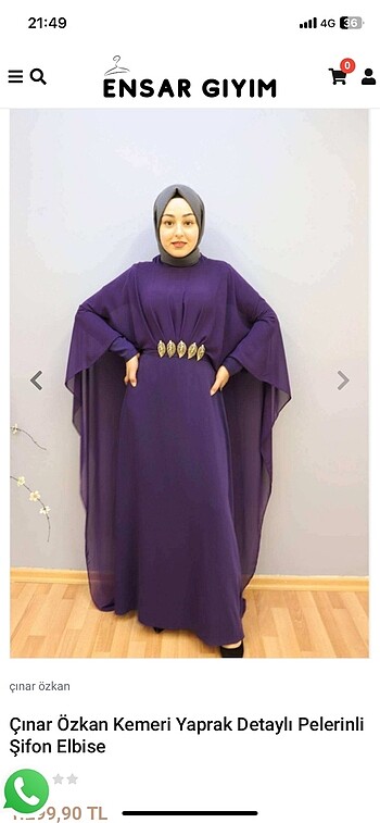 Abiye elbise yarasa pelerin tül tesettür