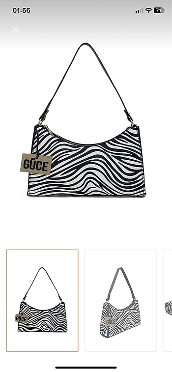 Zebra çanta