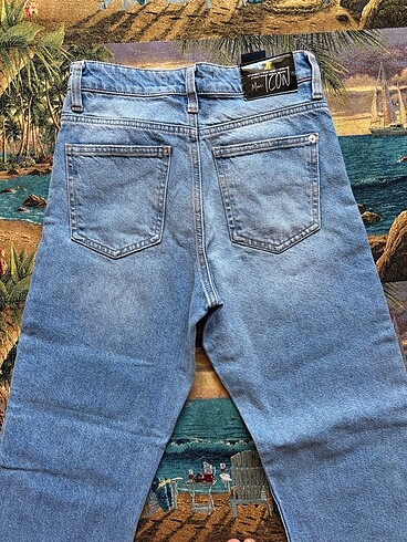 s Beden Barcelona wide leg Mavi denim