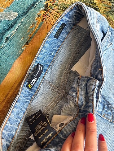 s Beden mavi Renk Barcelona wide leg Mavi denim