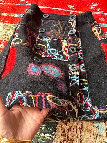 xs Beden Vintage kısa etek