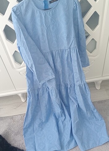 Mavi Yazlık elbise 