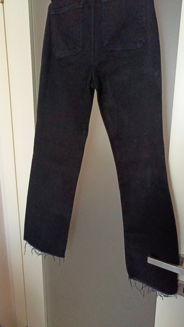 Zara bol paça, önden cepli pantolon - Görsel 4