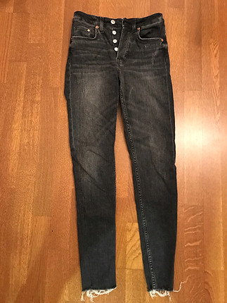 26 Beden H&M yüksek bel jean 