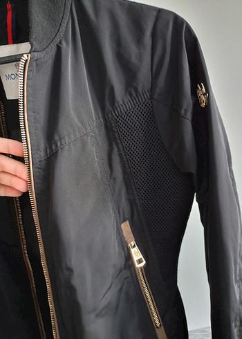 s Beden siyah Renk Siyah Moncler Fermuarlı Kadın Mont