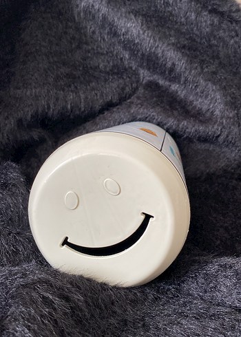 Beyaz Pastel Desenli Çocuk Kumbarası - Görsel 5