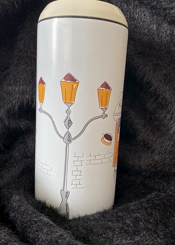 Beyaz Pastel Desenli Çocuk Kumbarası - Görsel 3