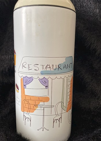 Beyaz Pastel Desenli Çocuk Kumbarası - Görsel 4