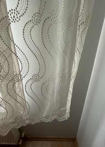 Beyaz tül perde - Görsel 5