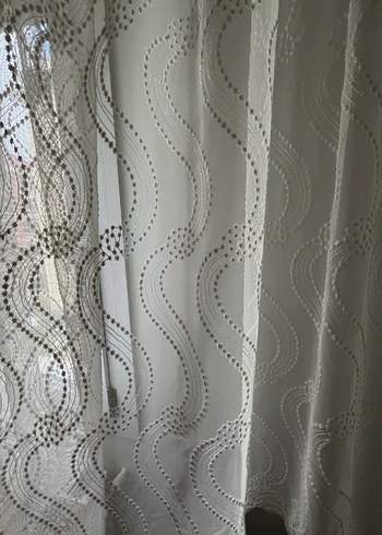 Beyaz tül perde - Görsel 2