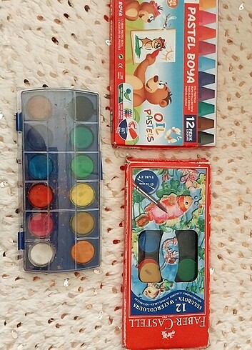 Sulu Boya ve Pastel boya